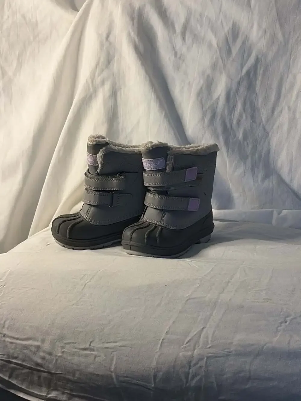 Cat & Jack Denver Toddler Girls Winter Snow Boots Size 7